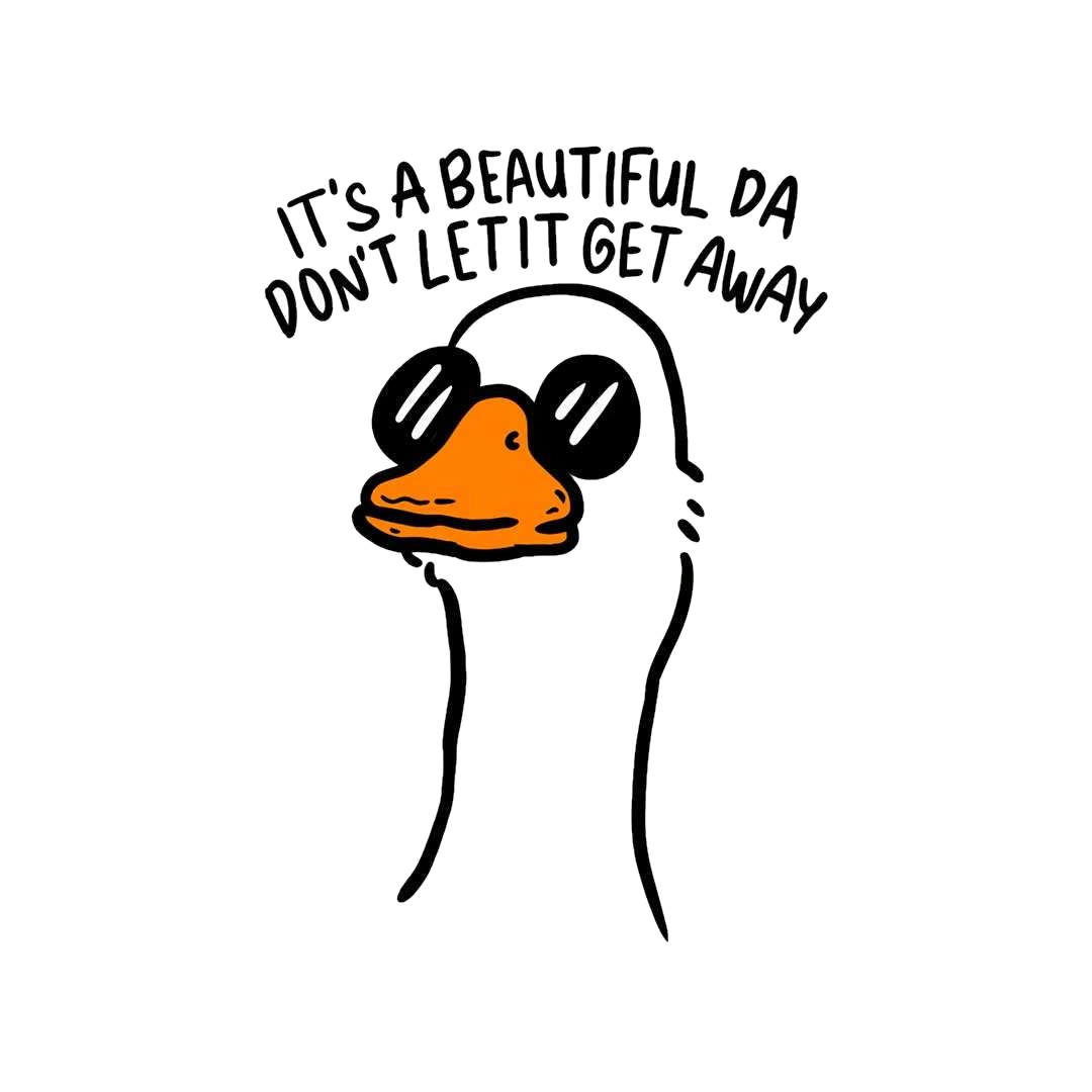 It's Beautiful Day Sticker